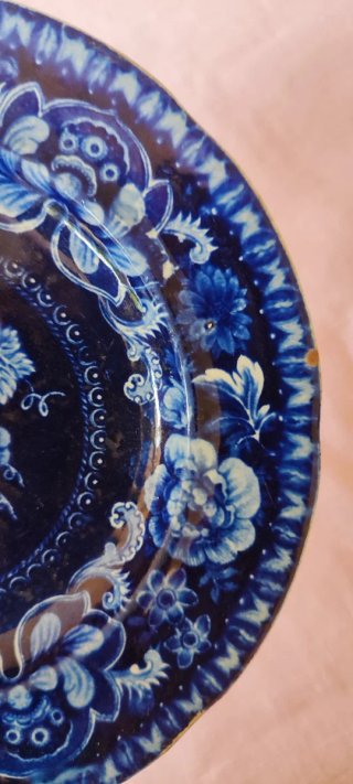 Piatto Staffordshire 1828