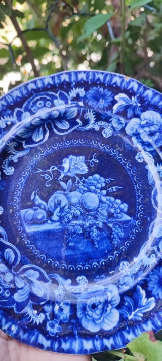 Piatto Staffordshire 1828