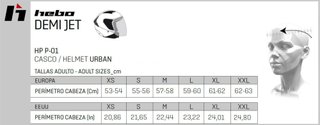 Casco jet DUAL SPORT / URBAN CTR II - Li 4099