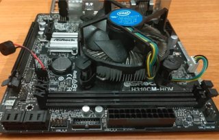 Placa Base ASRock H310CM-HDV + Intel G5400