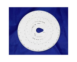 4x Discos tacógrafo camión 125 24 EC4K BD0C