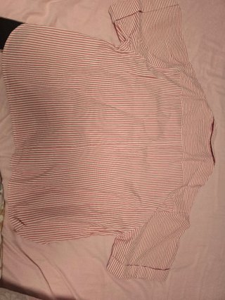 Camisa de rayas rosa United Colors of Benetton Tal