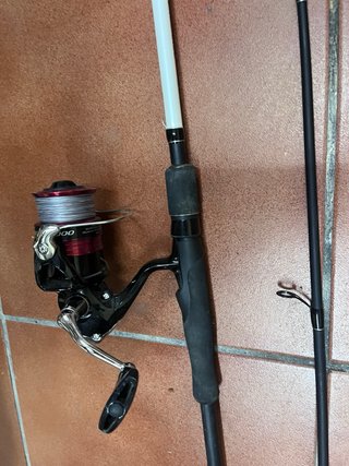 Caña Shimano Vengeance 2.70m + Carrete Siena 4000