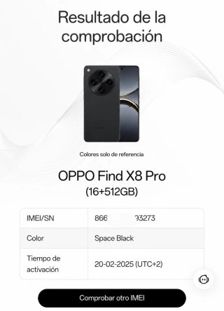 Oppo Find X8 Pro Negro/Plateado
