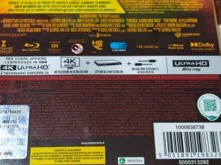 Furiosa: Saga de Mad Max 4K UHD Blu-ray