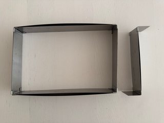 Molde rectangular ajustable para tartas