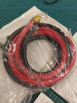 Lote de Cables Batería Inversor 8AWG