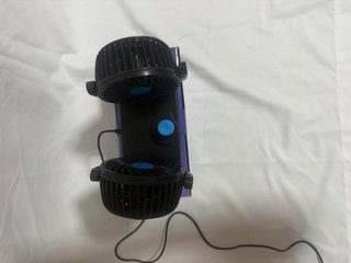 Ventilatore doppia testa auto 24V