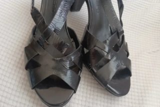 Sandalias Paco Herrero Talla 41 Piel Charol