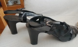 Sandalias Paco Herrero Talla 41 Piel Charol