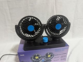 Ventilatore Auto Doppia Testa 24V