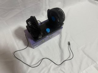 Ventilatore Auto Doppia Testa 24V