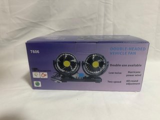 Ventilatore Auto Doppia Testa 24V