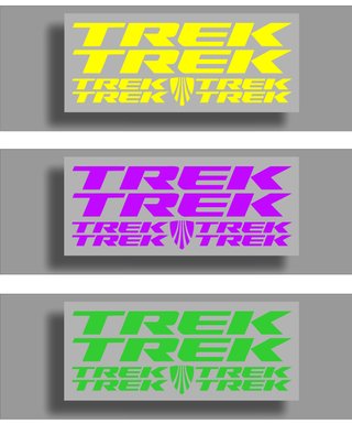 Pegatinas adhesivo para bicicleta TREK