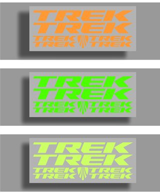 Pegatinas adhesivo para bicicleta TREK