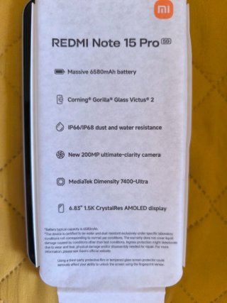 Xiaomi Redmi Note 15 Pro 5G 256GB Titanium