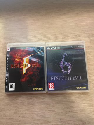 Resident Evil 5,6, super cuidados