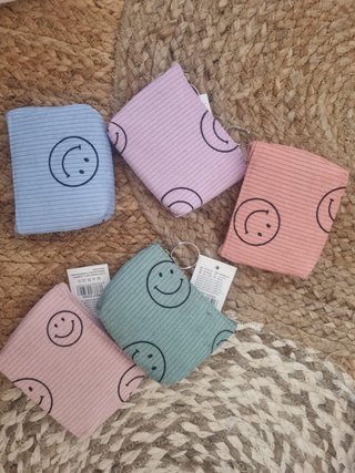 Carteras con Smiley Face (6 colores)
