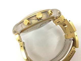 reloj pulsera unisex swatch irony diaphane chrono