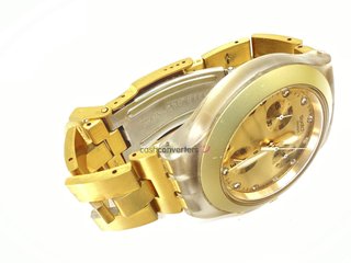 reloj pulsera unisex swatch irony diaphane chrono