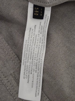 Massimo Dutti Camicia   Tg L (Misure in foto)