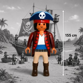Playmobil Gigante XXL Pirata 155 cm
