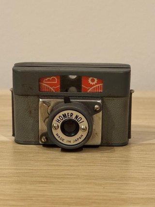 Cámara Homer No.1 Japón + Funda Vintage
