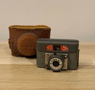 Cámara Homer No.1 Japón + Funda Vintage