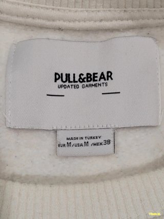 Sudadera Hombre Algodón Pull&Bear Talla M