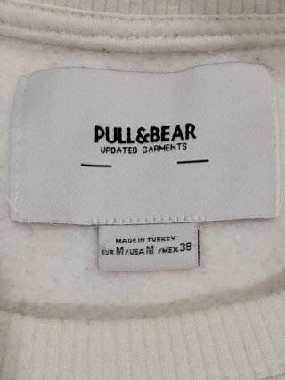 Sudadera Hombre Algodón Pull&Bear Talla M