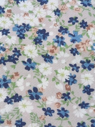 Vestido estampado floral talla M