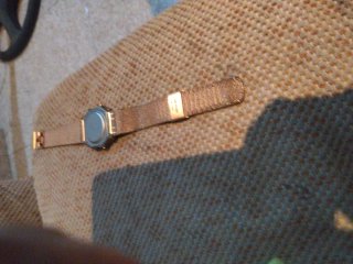 Reloj Marea Digital Mujer Dorado/Rosa