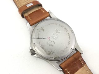 reloj pulsera unisex swiss military 6413