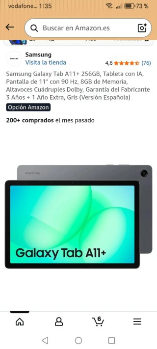 !A ESTRENAR! Samsung Galaxy Tab A11+ 256GB