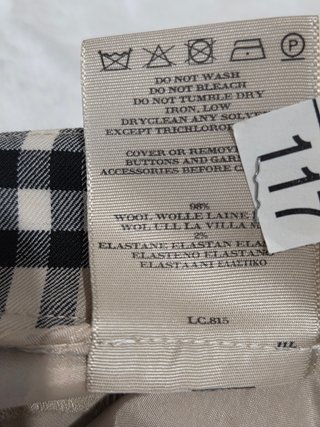 Burberry Pantaloni   Tg 44 (Misure in foto)