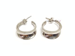 pendientes plata 925mm