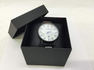 reloj pulsera caballero holzkern padouk & mármol