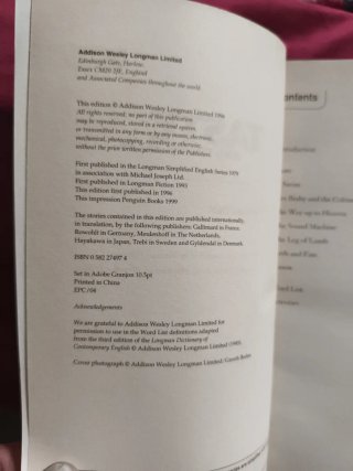 Taste and Other Tales