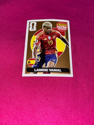 Cromo  Mundial Extra sticker  Lamine Yamal 2026