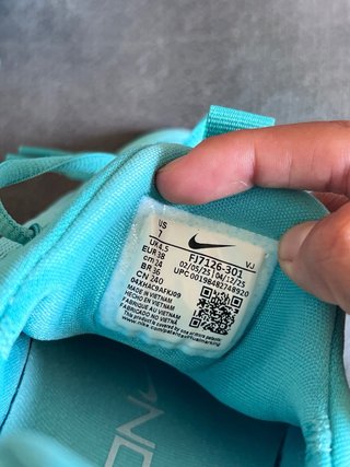 Nike Free Metcon 6 Turquesa 38