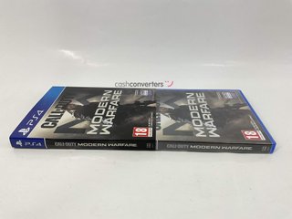 call of duty modern warfare ps4