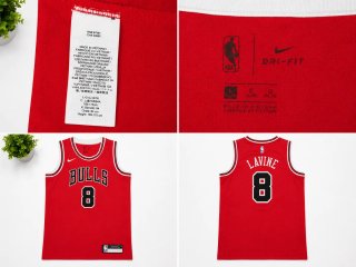 Camiseta Chicago Bulls Swingman Nike Talla L