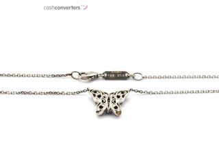 cadena oro 18k con piedra con diamante 20cm