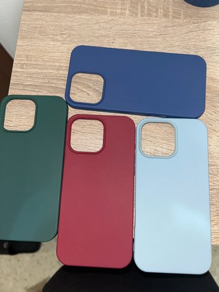 Fundas iPhone 16 Pro Max (4 unidades)