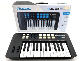 controlador midi alesis v25 mkii