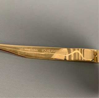 Gafas de sol Louis Vuitton Z0797U Oro/Negro