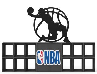 Expositor Display NBA Funko Bitty Pop! x12