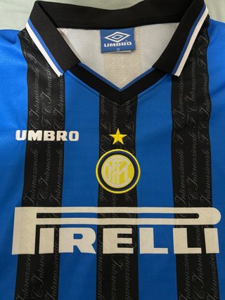 Camiseta Fútbol Retro Inter FC Umbro TALLA M