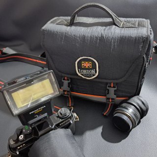 Máquina Fotográfica Praktica BCA Conjunto Completo