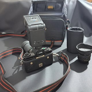 Máquina Fotográfica Praktica BCA Conjunto Completo